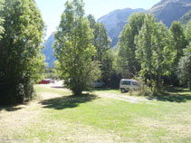 Arribem a l´aparcament de la vall de Pineta, punt final de la nostra excursió.