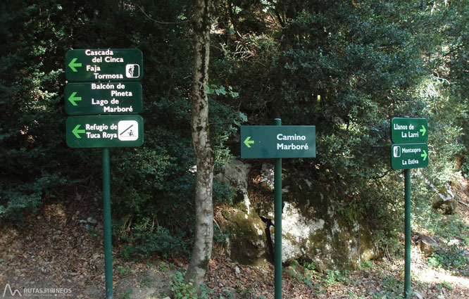 Cascada del Cinca i cascades de Lalarri 1 