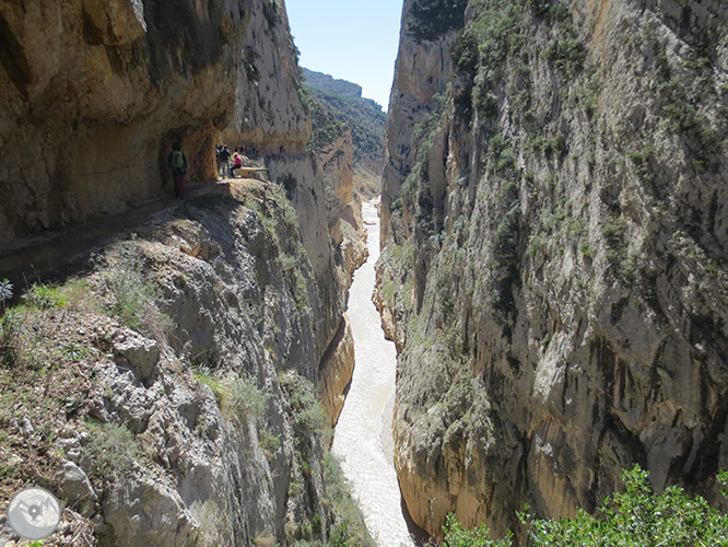 Congost de Mont-rebei a la serra del Montsec 1 