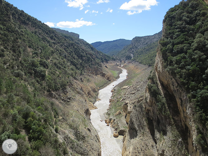 Congost de Mont-rebei a la serra del Montsec 1 