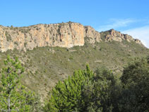 Boniques parets a la nostra esquerra, "Els Serrats de Goberra".