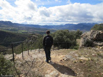 Baixant del castell i anat cap al mirador.