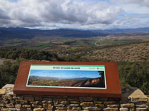 Mirador del castell de Llordà.