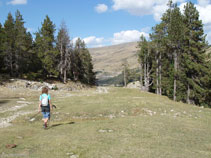 Baixem seguint la pista.