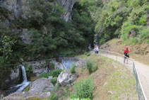 Entrada al canyó de la Fou.