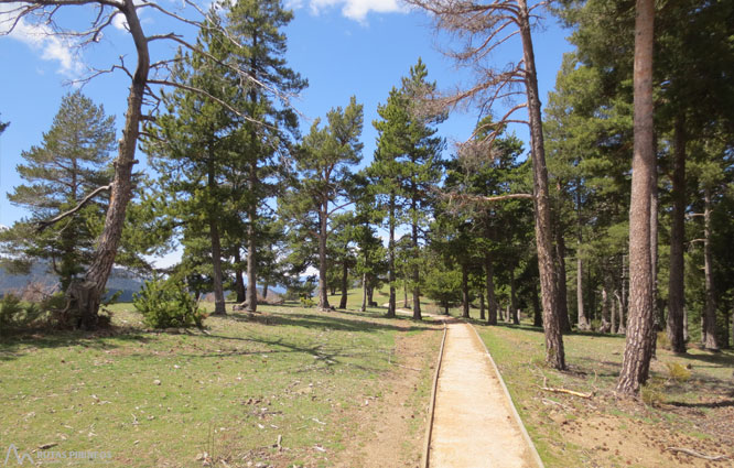 Itinerari adaptat fins al mirador del Cap del Ras 1 