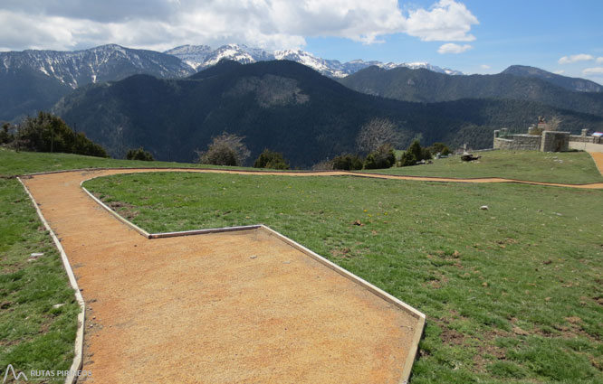 Itinerari adaptat fins al mirador del Cap del Ras 1 