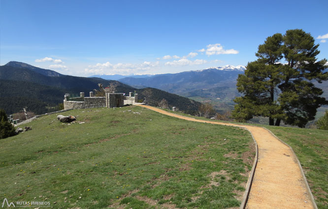 Itinerari adaptat fins al mirador del Cap del Ras 1 