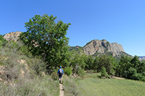 El camí és molt agradable.