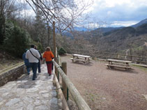 El camí està molt ben cuidat.