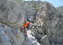 Cap al coll de la Pala Clavera.