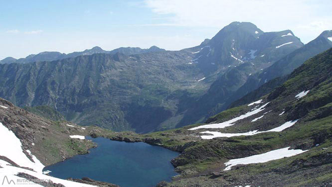 Mont Valier (2.838m) i pic de la Pala Clavera (2.721m) 2 