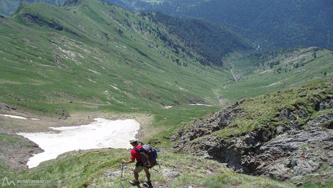 Mont Valier (2.838m) i pic de la Pala Clavera (2.721m) 2 