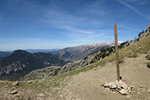 Coll del Verdet, a 2.244m d´altitud.