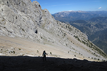 Baixant per la tartera.