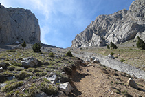 Part baixa de la tartera.