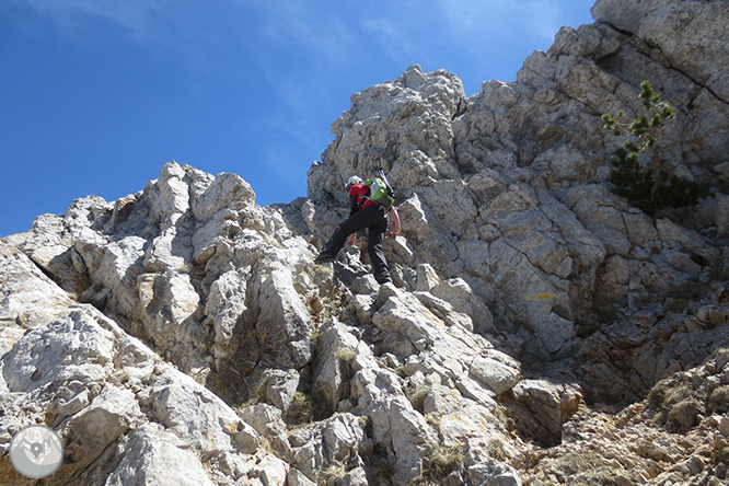 Pedraforca (2.506m) pel coll del Verdet i l