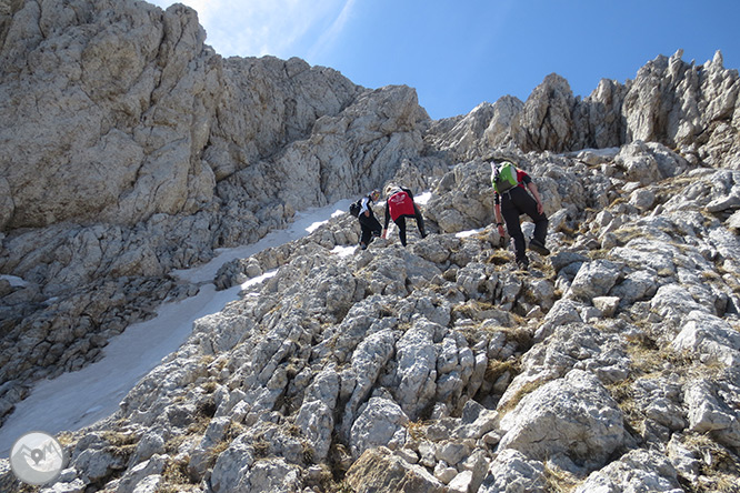 Pedraforca (2.506m) pel coll del Verdet i l