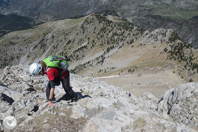 Pedraforca (2.506m) pel coll del Verdet i l