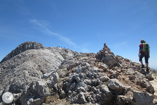 Pedraforca (2.506m) pel coll del Verdet i l