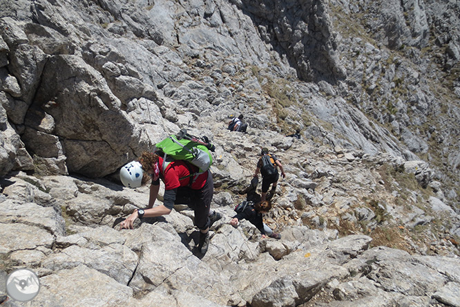 Pedraforca (2.506m) pel coll del Verdet i l