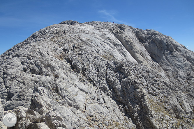 Pedraforca (2.506m) pel coll del Verdet i l