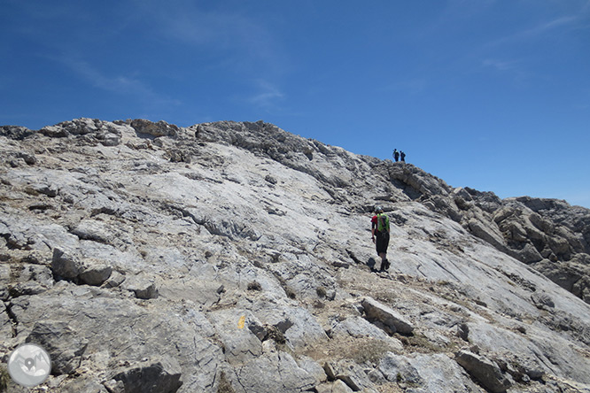 Pedraforca (2.506m) pel coll del Verdet i l