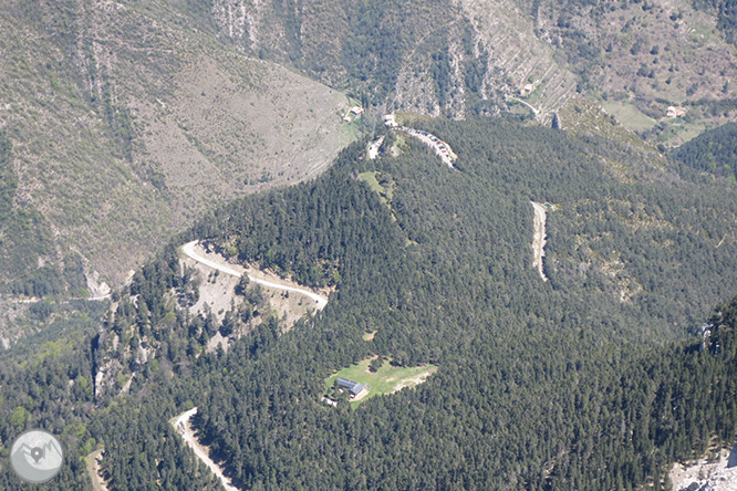 Pedraforca (2.506m) pel coll del Verdet i l