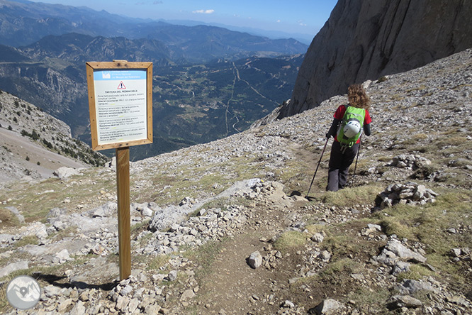 Pedraforca (2.506m) pel coll del Verdet i l