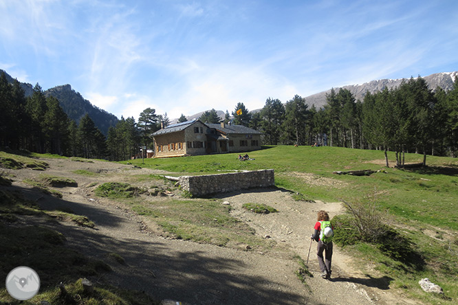 Pedraforca (2.506m) pel coll del Verdet i l