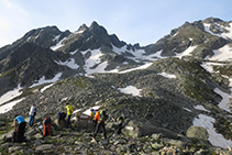 Coll de les Calmetes, a 2.330m d’altitud.