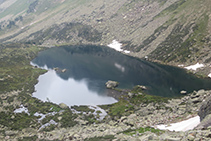 Vistes de l’Estanyol durant la baixada.