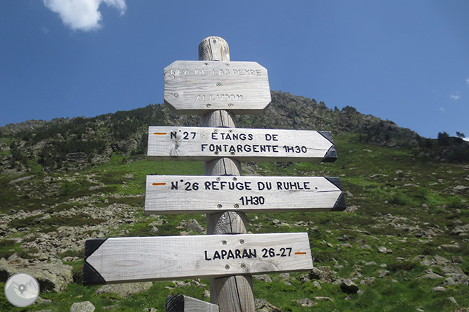 Pic de Rulhe (2.783m) des del Pla de les Peires 1 