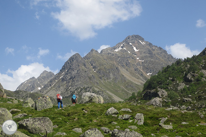 Pic de Rulhe (2.783m) des del Pla de les Peires 1 