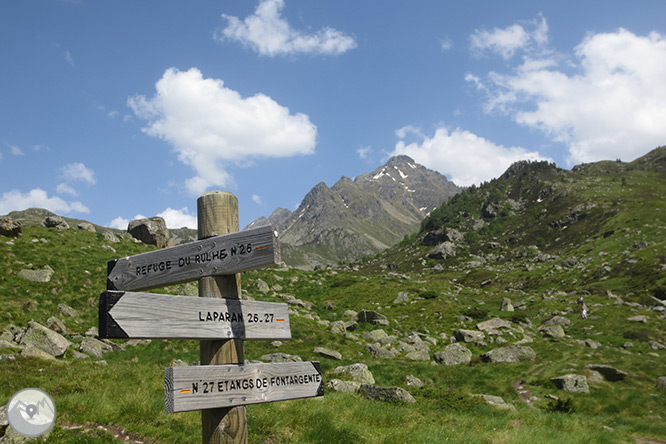 Pic de Rulhe (2.783m) des del Pla de les Peires 1 