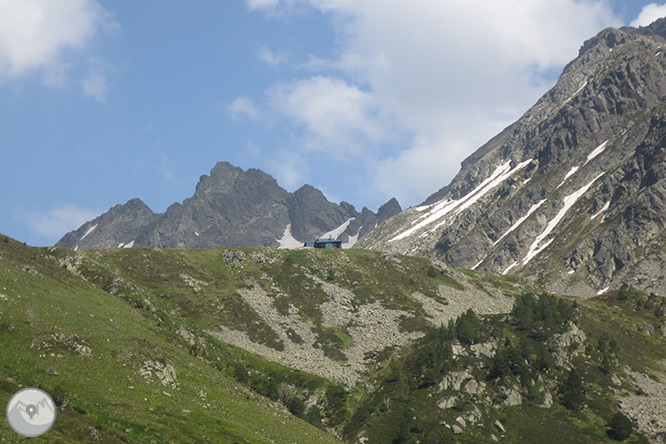 Pic de Rulhe (2.783m) des del Pla de les Peires 1 