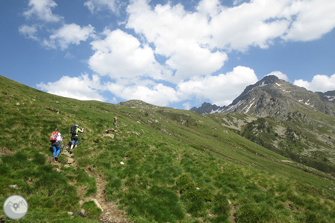 Pic de Rulhe (2.783m) des del Pla de les Peires 1 