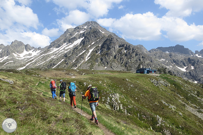 Pic de Rulhe (2.783m) des del Pla de les Peires 1 