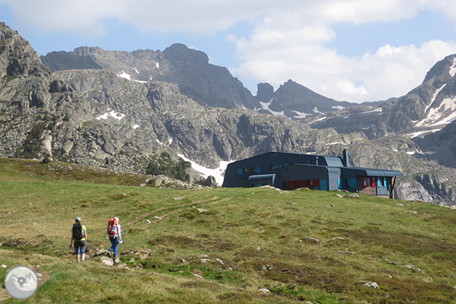 Pic de Rulhe (2.783m) des del Pla de les Peires 1 