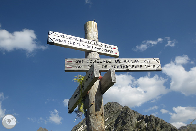 Pic de Rulhe (2.783m) des del Pla de les Peires 2 