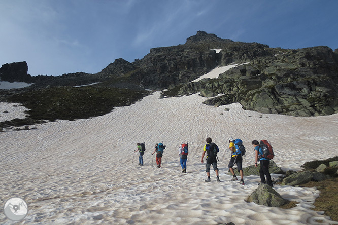 Pic de Rulhe (2.783m) des del Pla de les Peires 2 