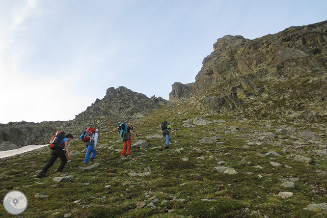 Pic de Rulhe (2.783m) des del Pla de les Peires 2 