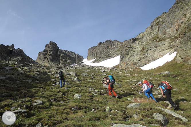 Pic de Rulhe (2.783m) des del Pla de les Peires 2 