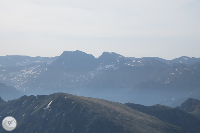 Pic de Rulhe (2.783m) des del Pla de les Peires 2 