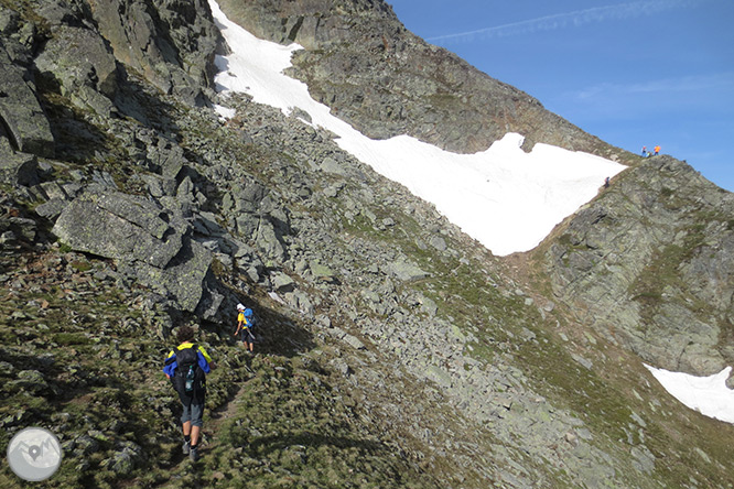 Pic de Rulhe (2.783m) des del Pla de les Peires 2 