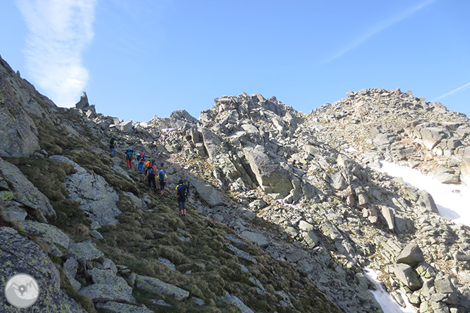 Pic de Rulhe (2.783m) des del Pla de les Peires 2 