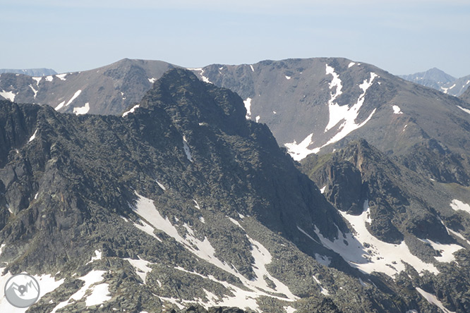 Pic de Rulhe (2.783m) des del Pla de les Peires 2 