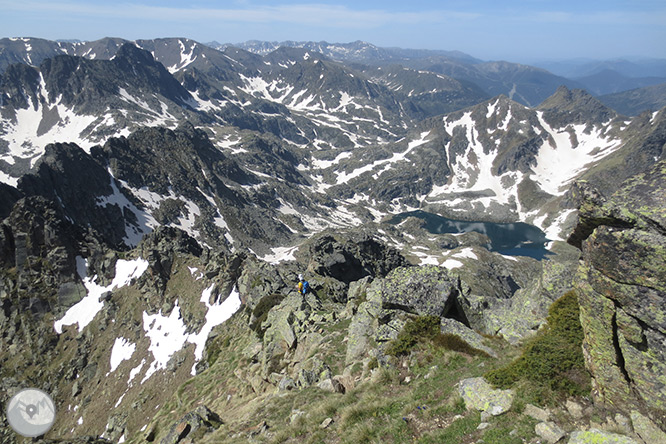 Pic de Rulhe (2.783m) des del Pla de les Peires 2 