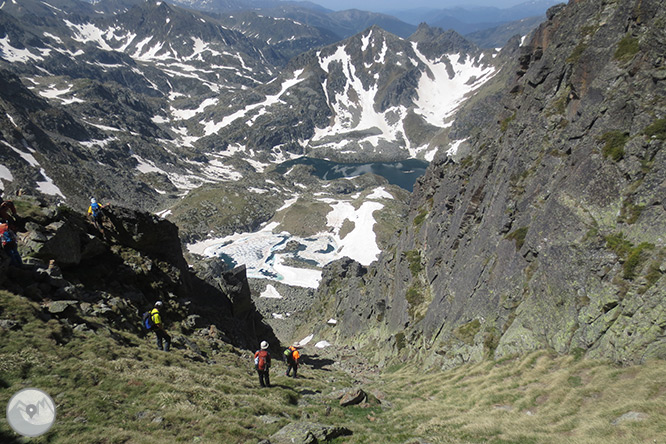 Pic de Rulhe (2.783m) des del Pla de les Peires 2 