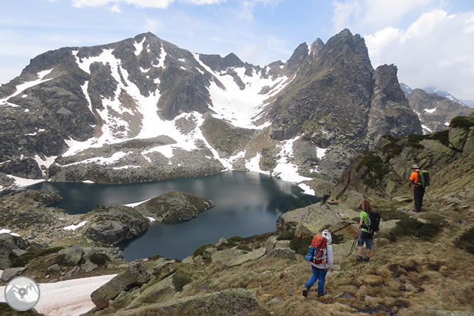 Pic de Rulhe (2.783m) des del Pla de les Peires 2 